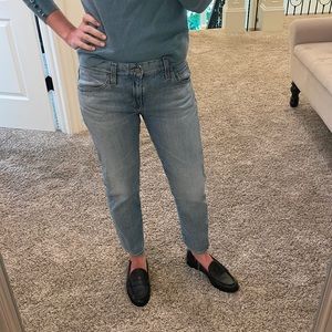 AG JEANS WOMEN'S EX-BOYFRIEND Slim, slouchy slim size 27R